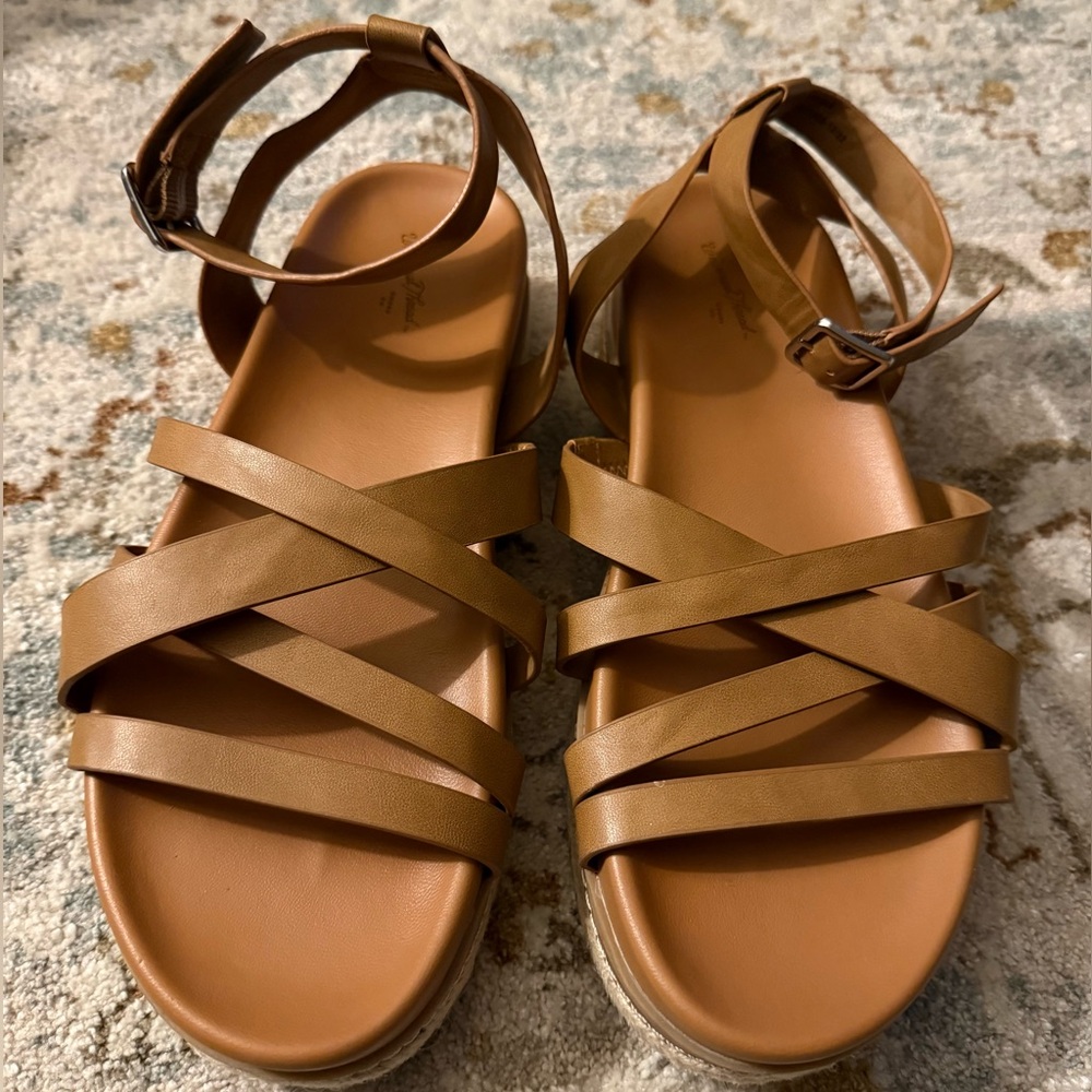 Brown Strappy Sandals